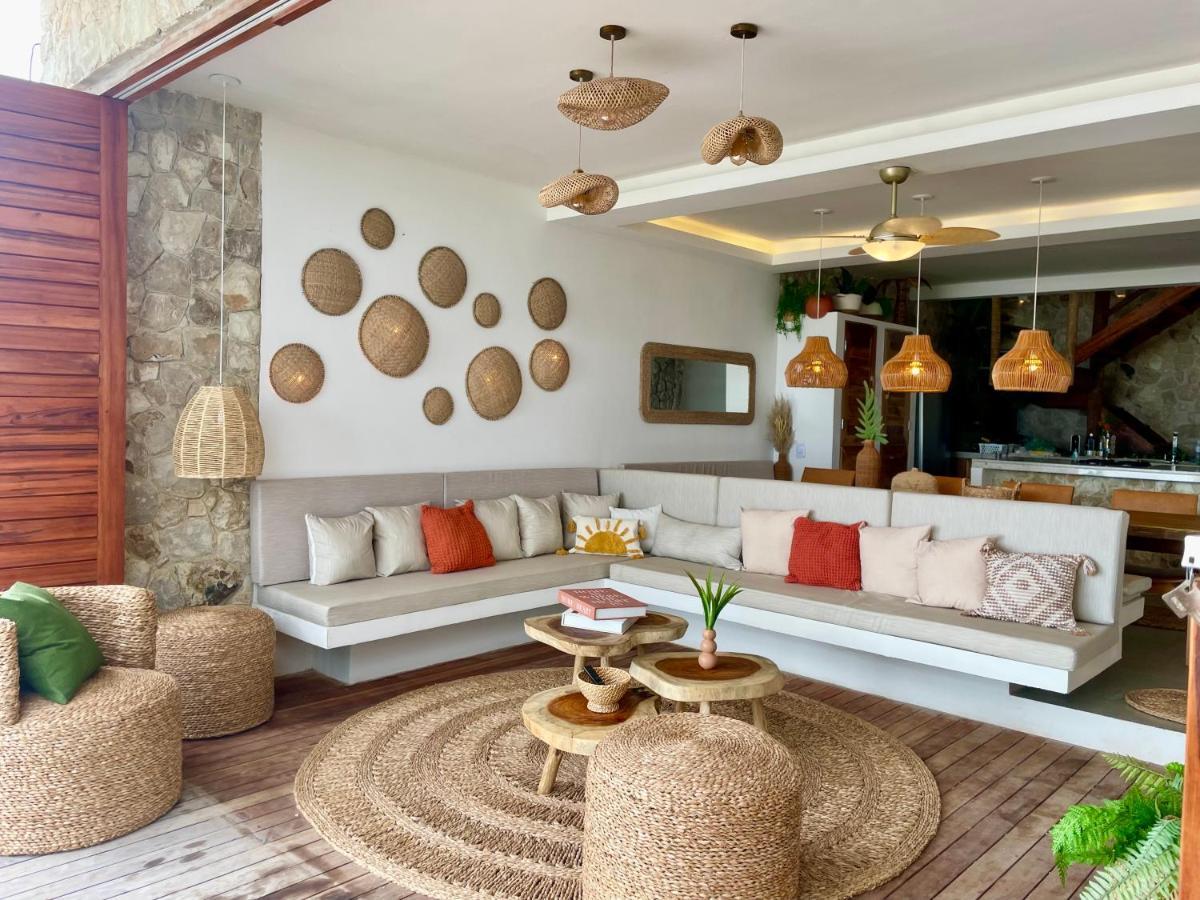 Piticcaia Lodge - Casa pé na areia, Frente mar - PREÁ Extérieur photo