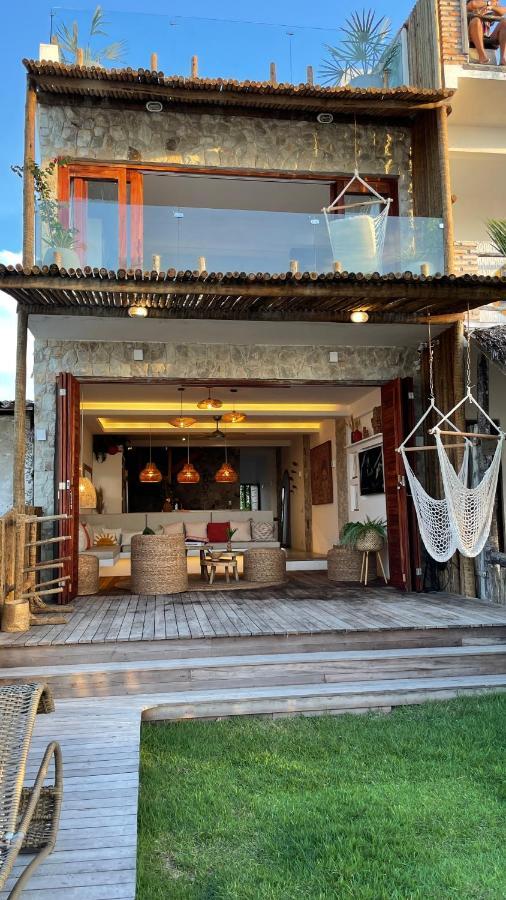 Piticcaia Lodge - Casa pé na areia, Frente mar - PREÁ Extérieur photo
