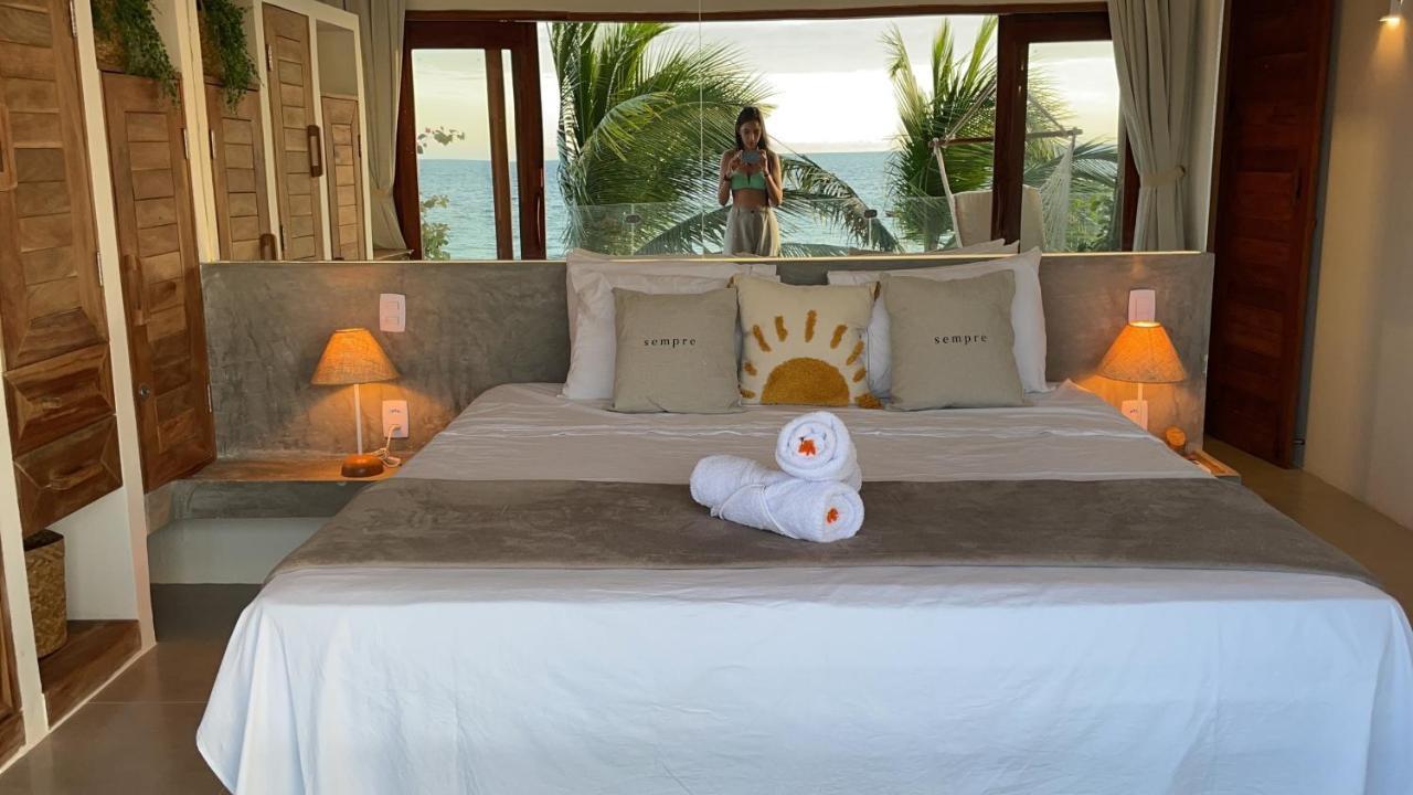 Piticcaia Lodge - Casa pé na areia, Frente mar - PREÁ Extérieur photo